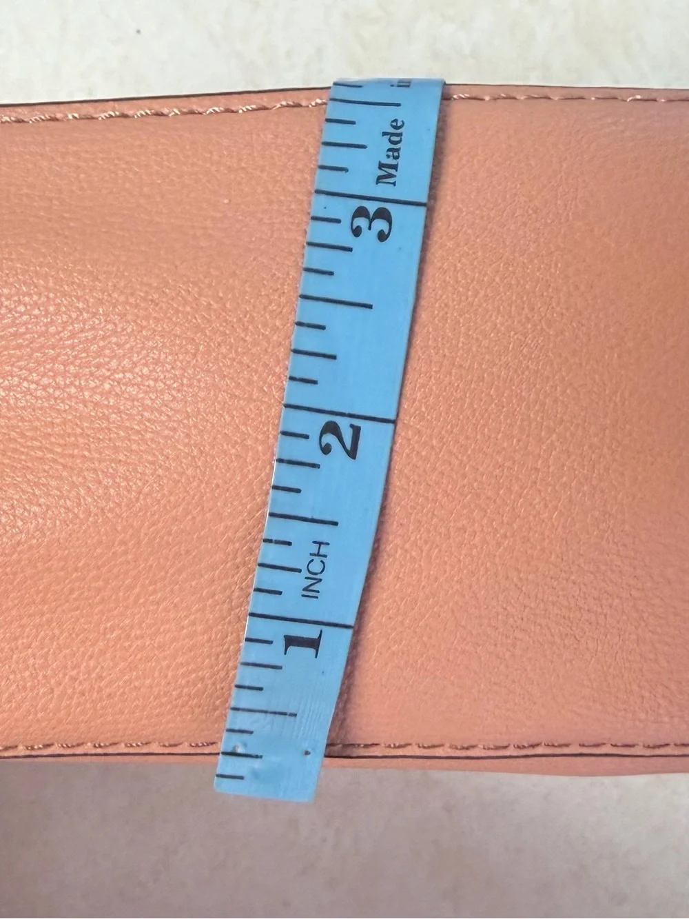 LA TERRE Structured Tan Faux Leather Handbag/Crossbody Bag